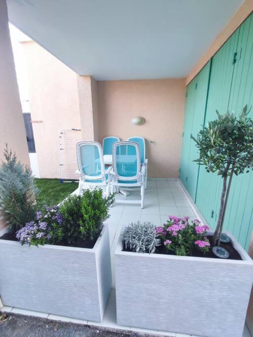 Chez Adriana Appartement Cosy Avec Jardin, Proche Plage Grimaud Ngoại thất bức ảnh