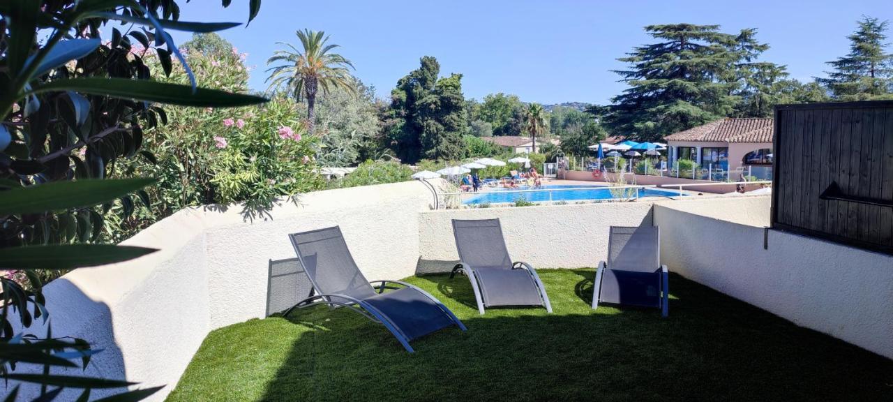 Chez Adriana Appartement Cosy Avec Jardin, Proche Plage Grimaud Ngoại thất bức ảnh